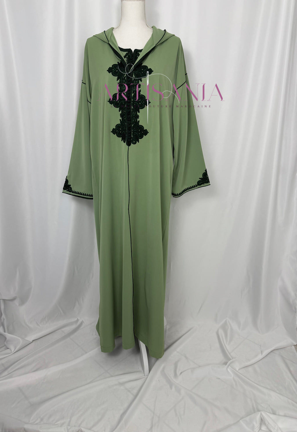 Jellaba marocaine deux pièces - modèle Margaux