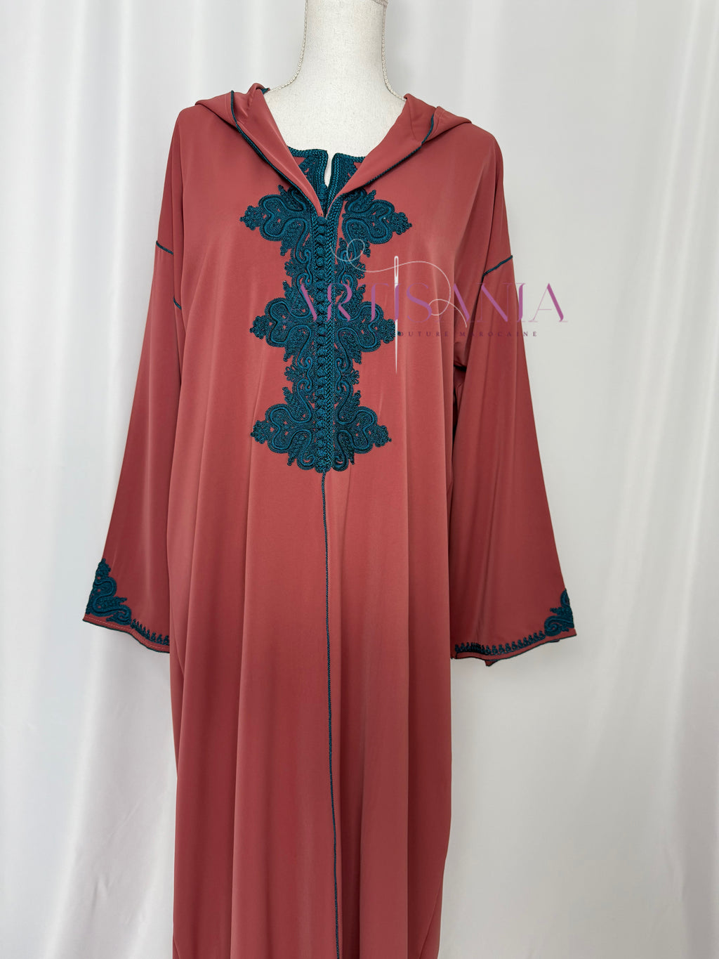 Jellaba marocaine deux pièces - modèle Margaux