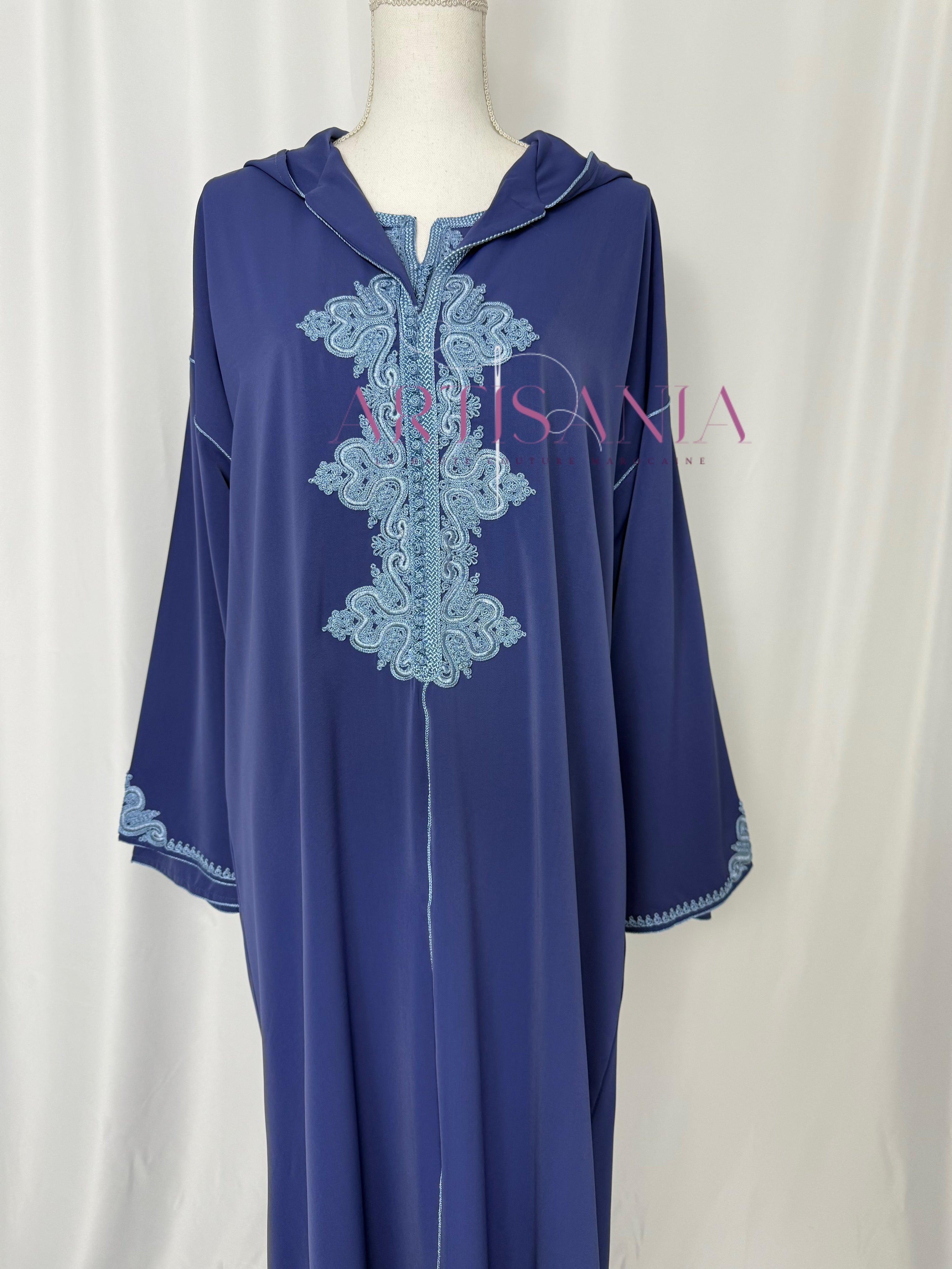 Jellaba marocaine deux pièces - modèle Margaux