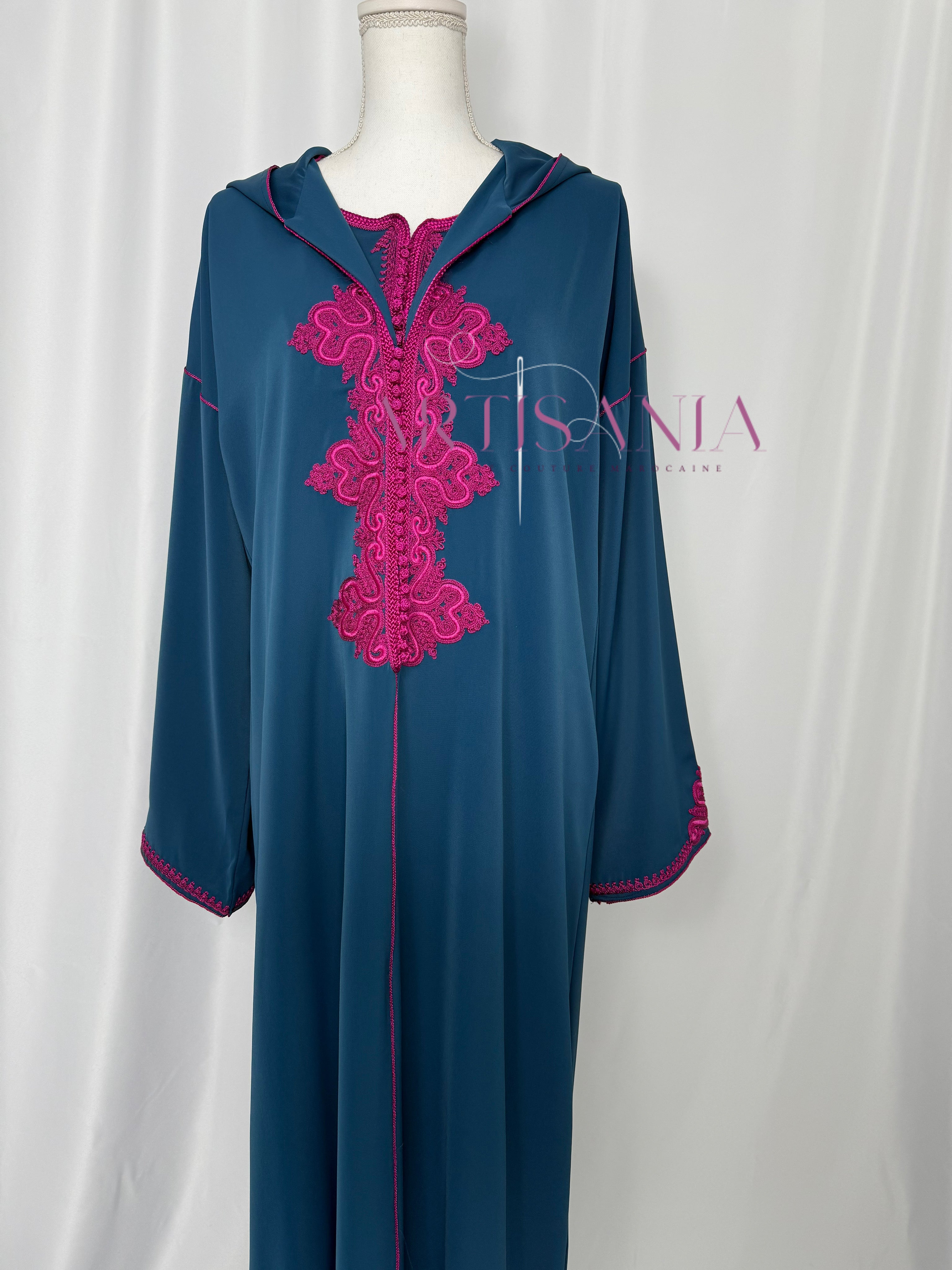 Jellaba marocaine deux pièces - modèle Margaux