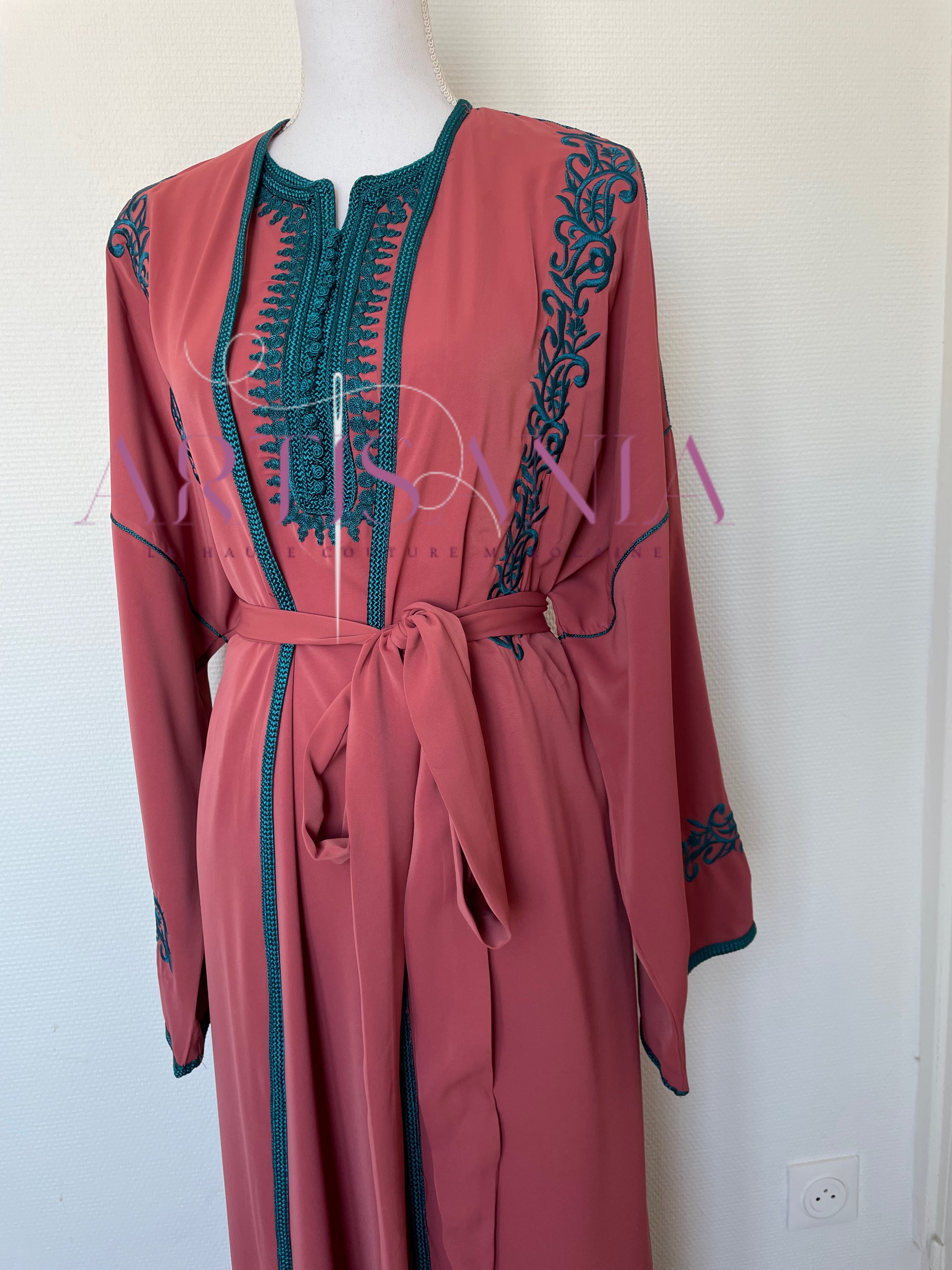 Kimono caftan - modèle Iris 🪡