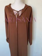 Jellaba marocaine deux pièce dentelle - modèle Radja