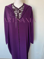 Jellaba marocaine deux pièce dentelle - modèle Radja