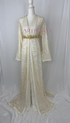 Takchita marocaine avec des perles  - modèle Tasnim