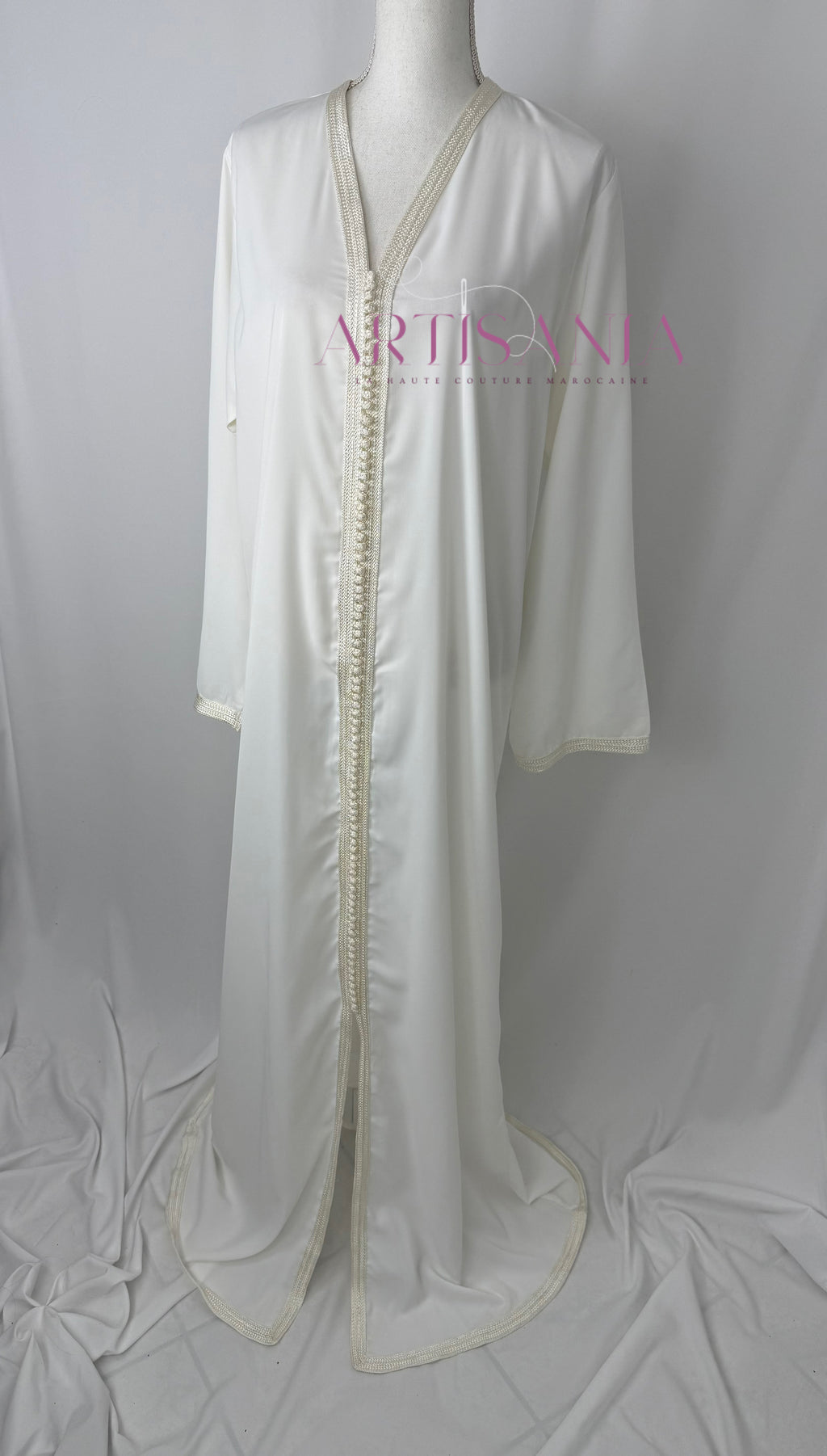 Takchita marocaine avec des perles  - modèle Tasnim