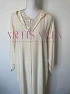 Jellaba marocaine deux pièce dentelle - modèle Radja