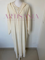 Jellaba marocaine deux pièce dentelle - modèle Radja