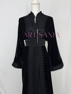 Takchita marocaine en velours - modèle Khouloud 🪡