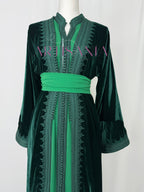 Takchita marocaine en velours - modèle Khouloud 🪡