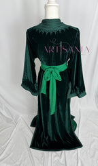 Takchita marocaine en velours - modèle Khouloud 🪡