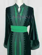 Takchita marocaine en velours - modèle Khouloud 🪡