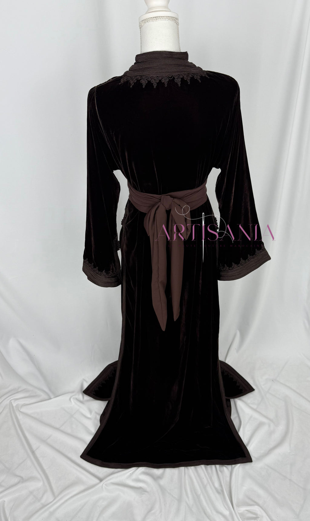 Takchita marocaine en velours - modèle Khouloud 🪡