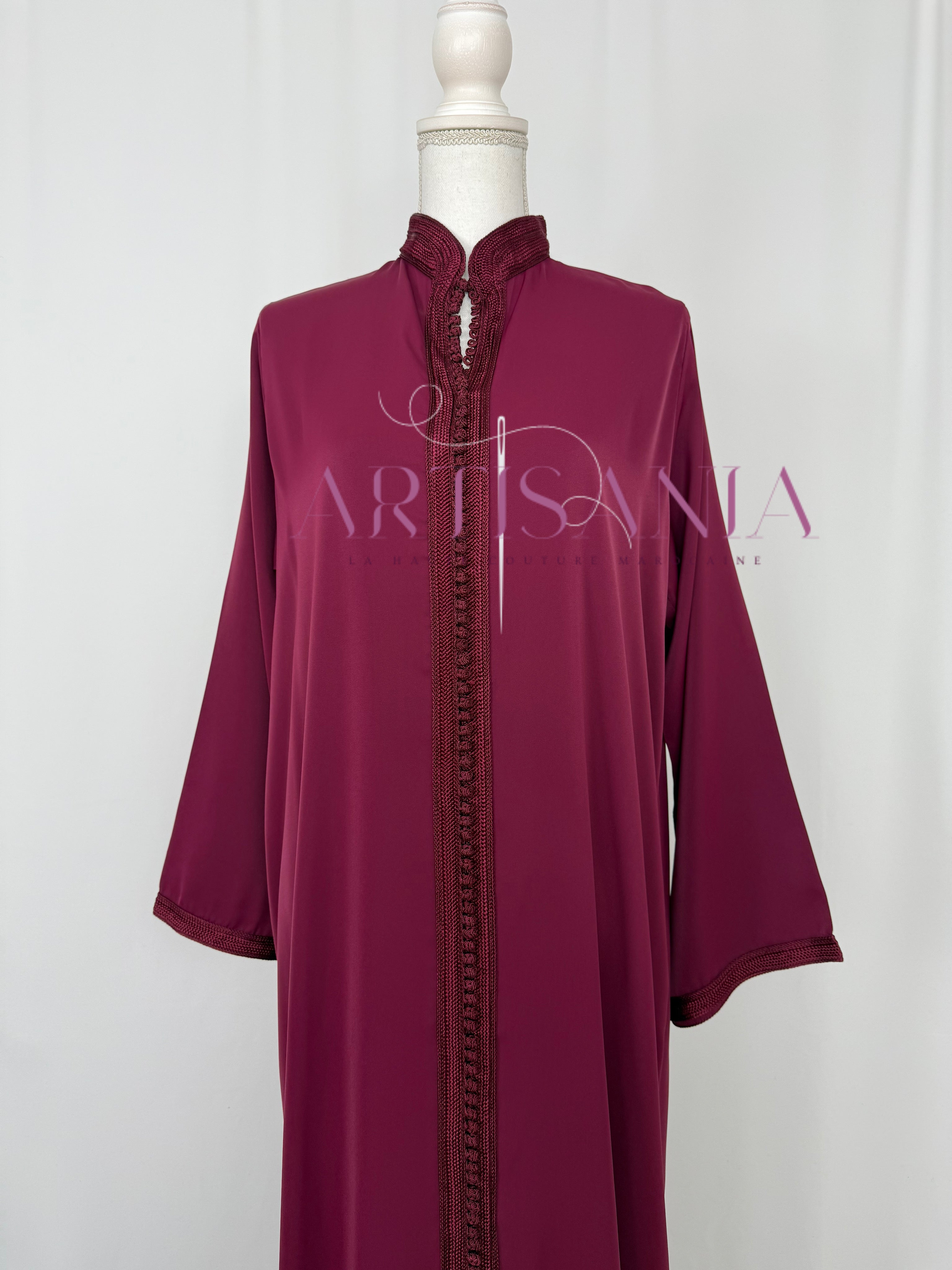 Takchita marocaine en velours - modèle Khouloud 🪡