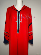 Jellaba marocaine une pièce - modèle Aicha 🪡