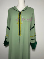 Jellaba marocaine une pièce - modèle Aicha 🪡