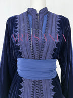 Takchita marocaine en velours - modèle Khouloud 🪡