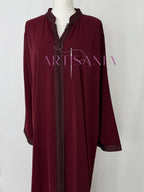 Takchita marocaine en velours - modèle Khouloud 🪡