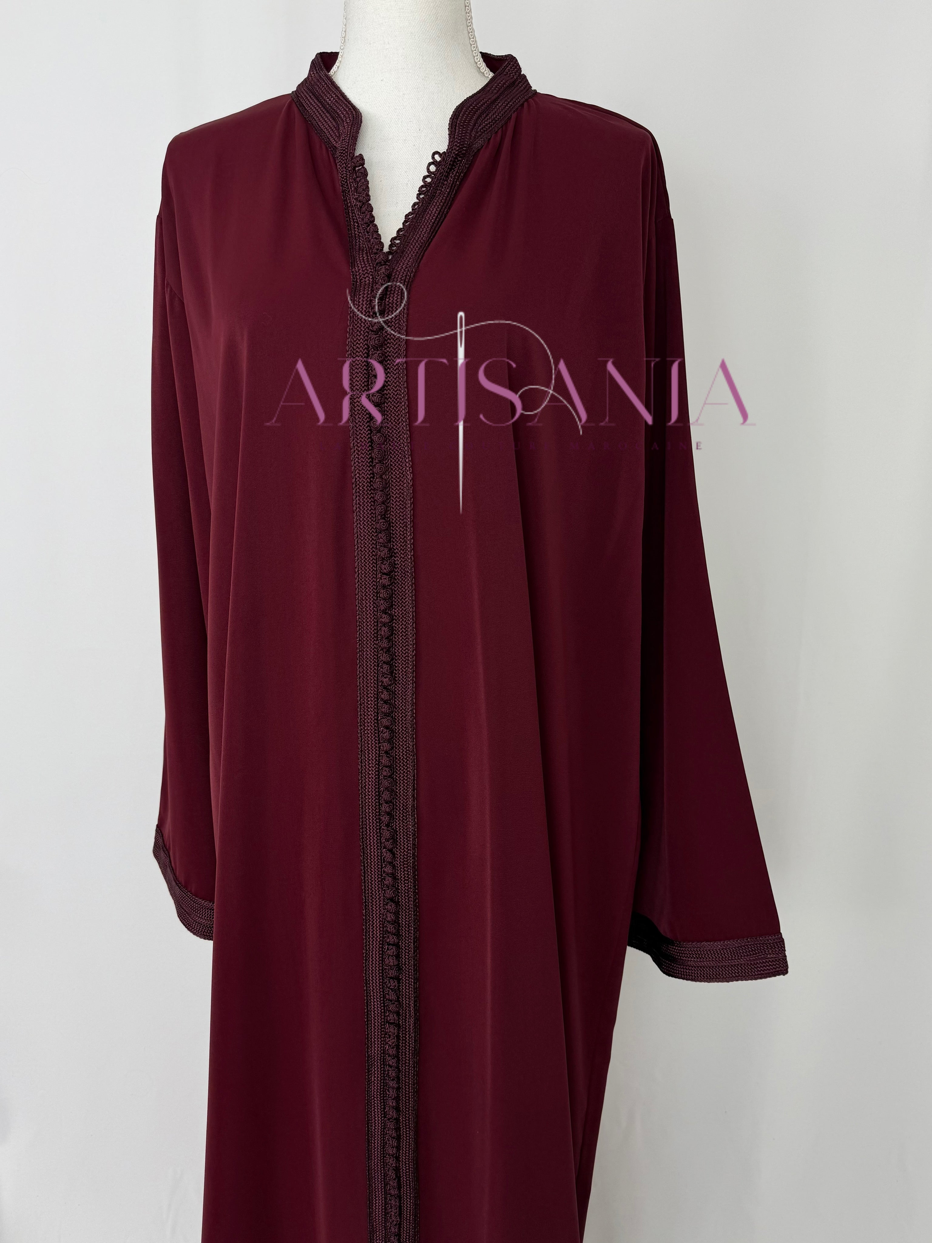 Takchita marocaine en velours - modèle Khouloud 🪡