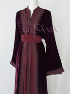 Takchita marocaine en velours - modèle Khouloud 🪡