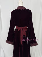 Takchita marocaine en velours - modèle Khouloud 🪡