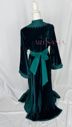 Takchita marocaine en velours - modèle Khouloud 🪡