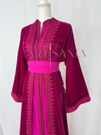 Takchita marocaine en velours - modèle Khouloud 🪡