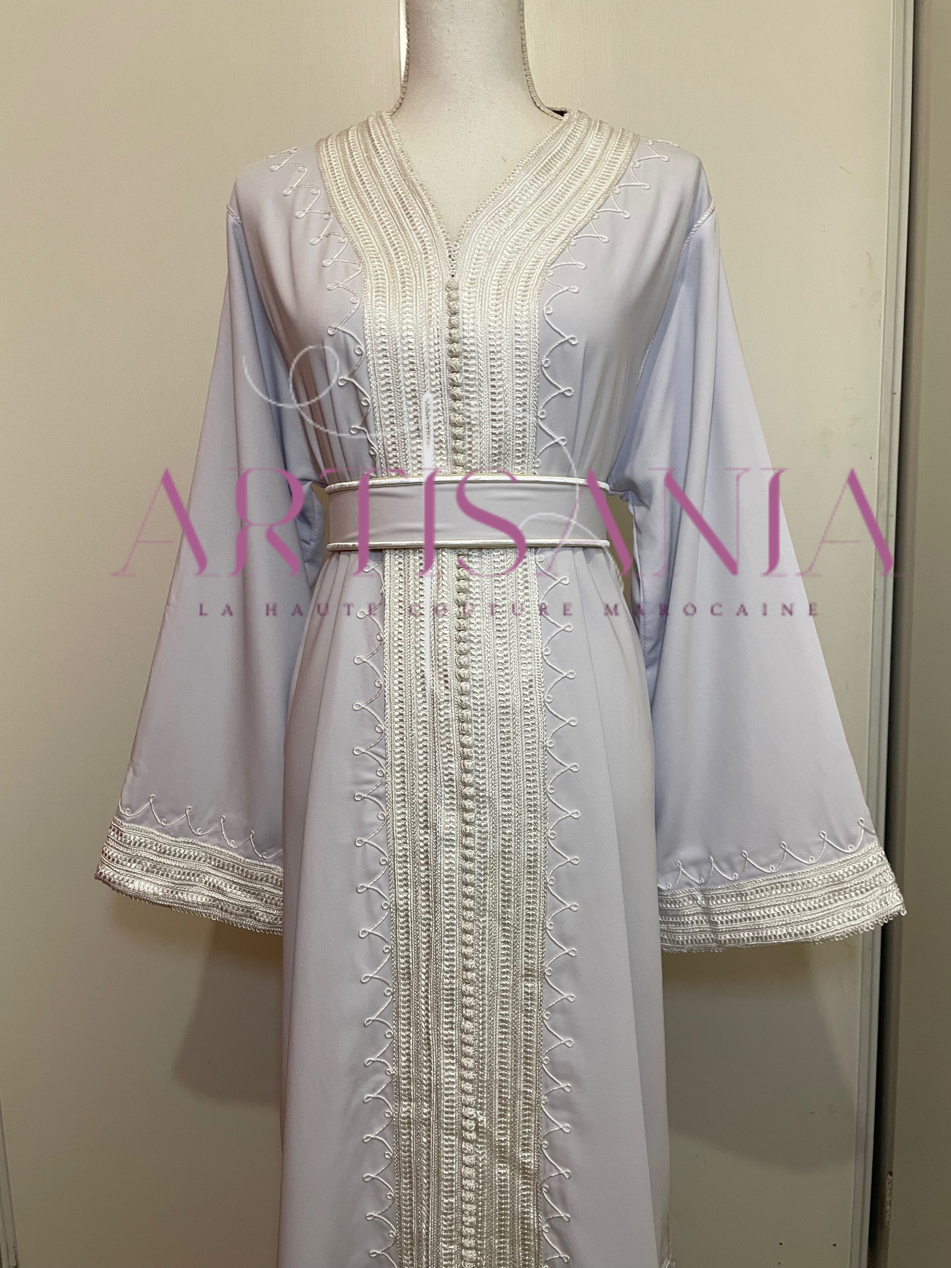 Caftan marocain simple - modèle Ilhem