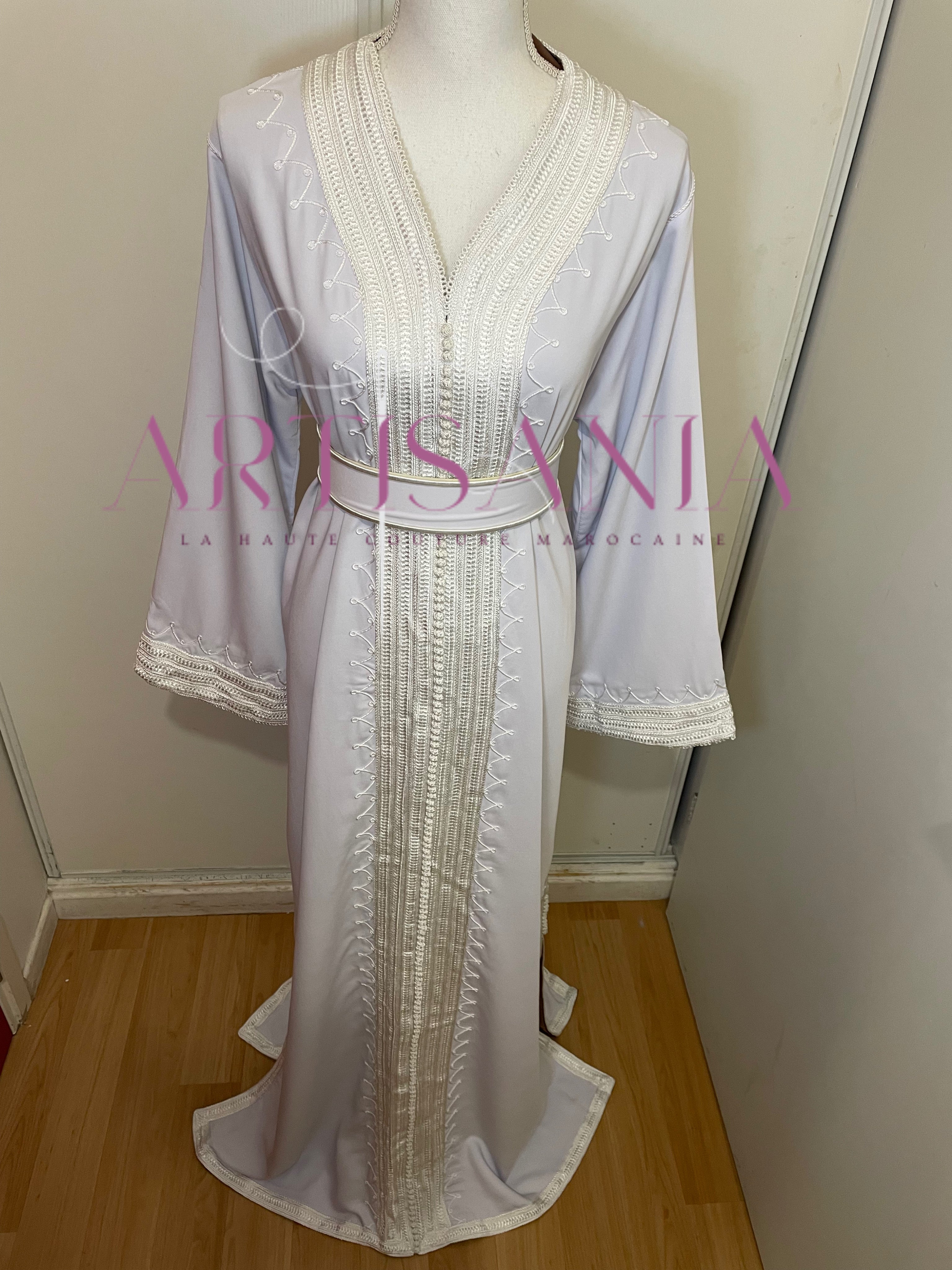 Caftan marocain simple - modèle Ilhem