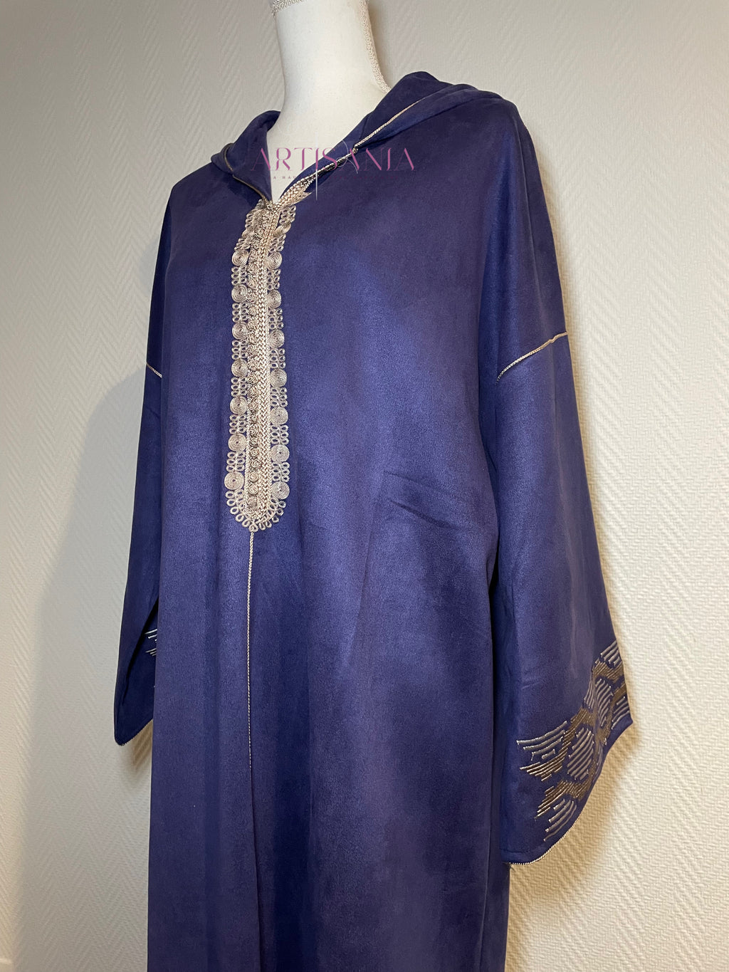 Jellaba marocaine d'hiver en daim - une pièce 🪡❄️