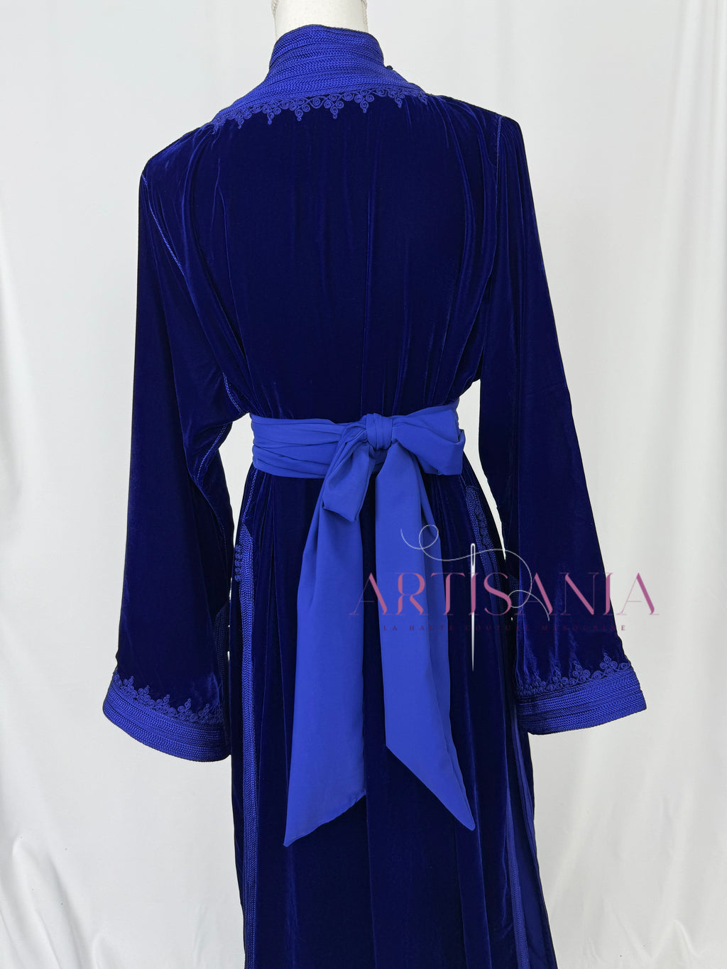 Takchita marocaine en velours - modèle Khouloud 🪡