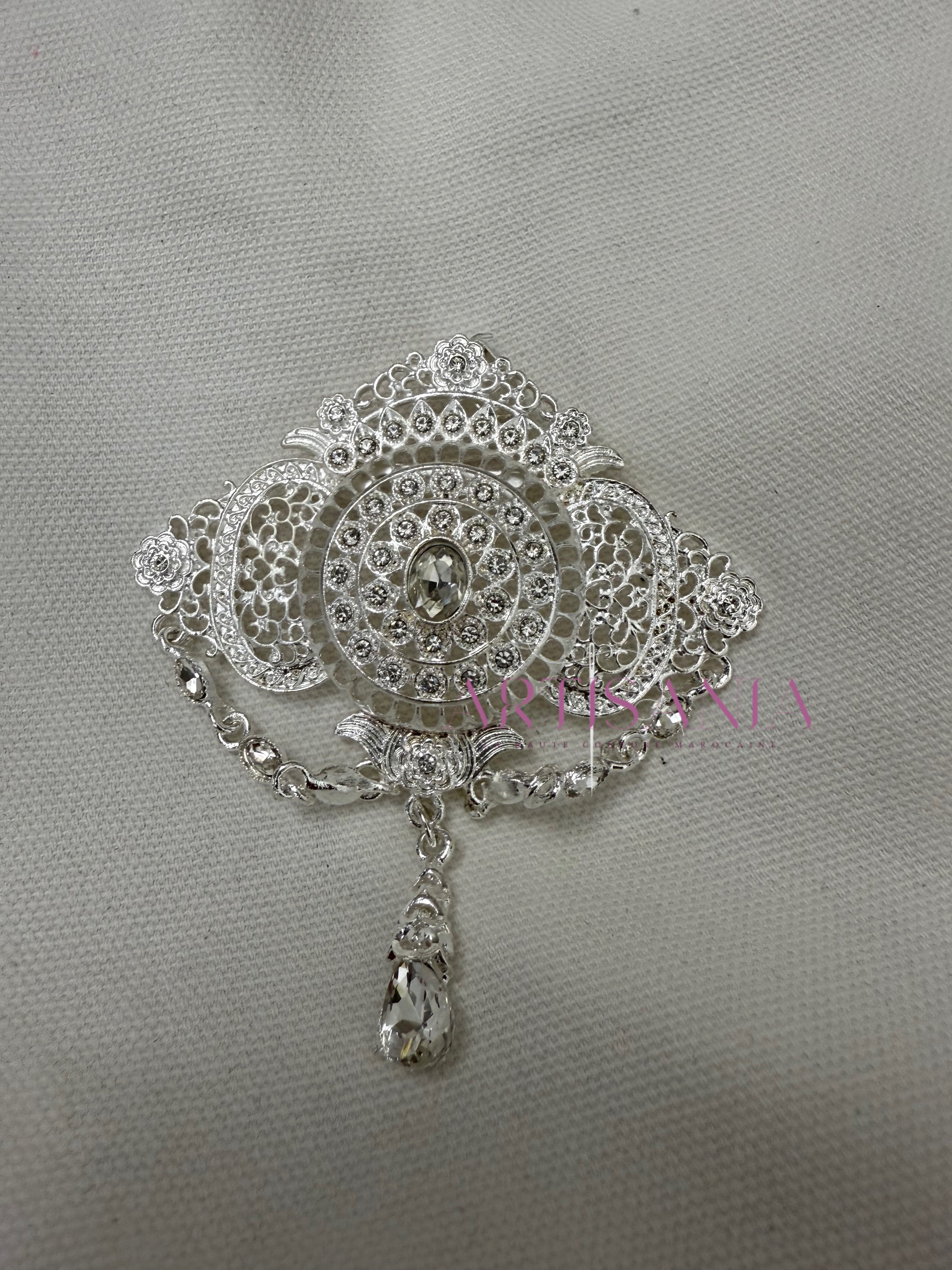 Broches pour accompagner vos tenues - argentées