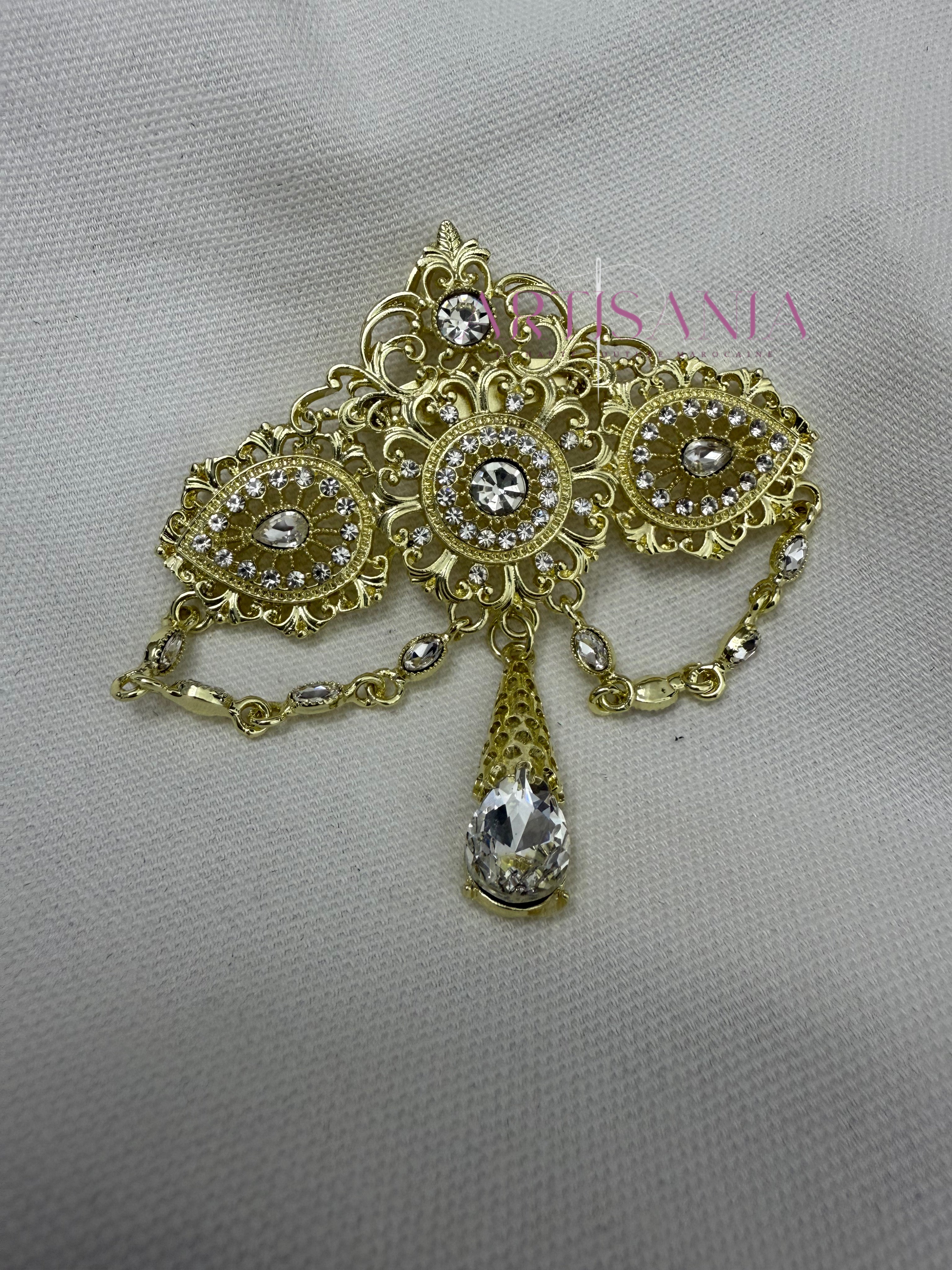 Broches pour accompagner vos tenues - dorées