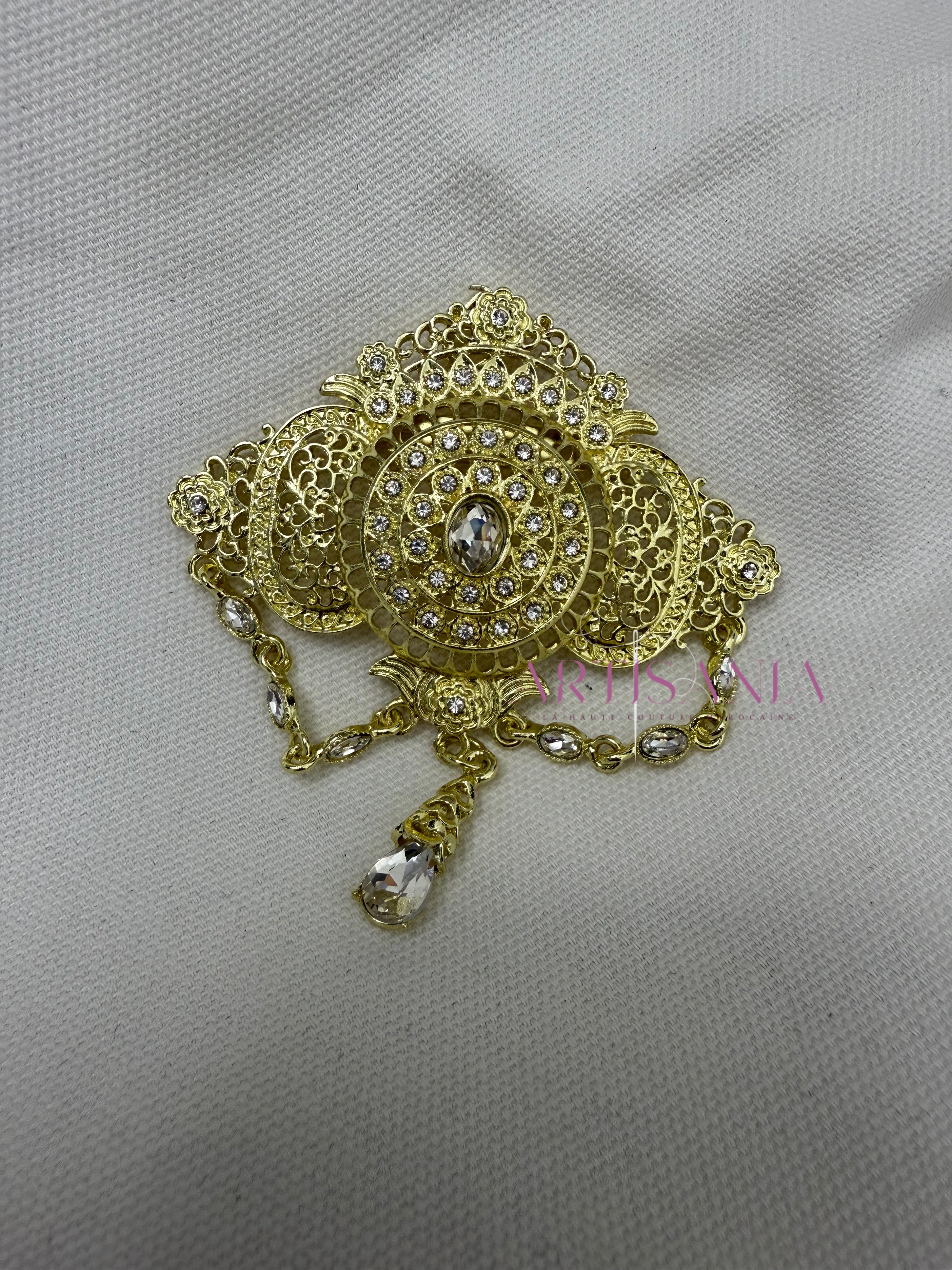 Broches pour accompagner vos tenues - dorées