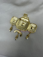 Broches pour accompagner vos tenues - dorées