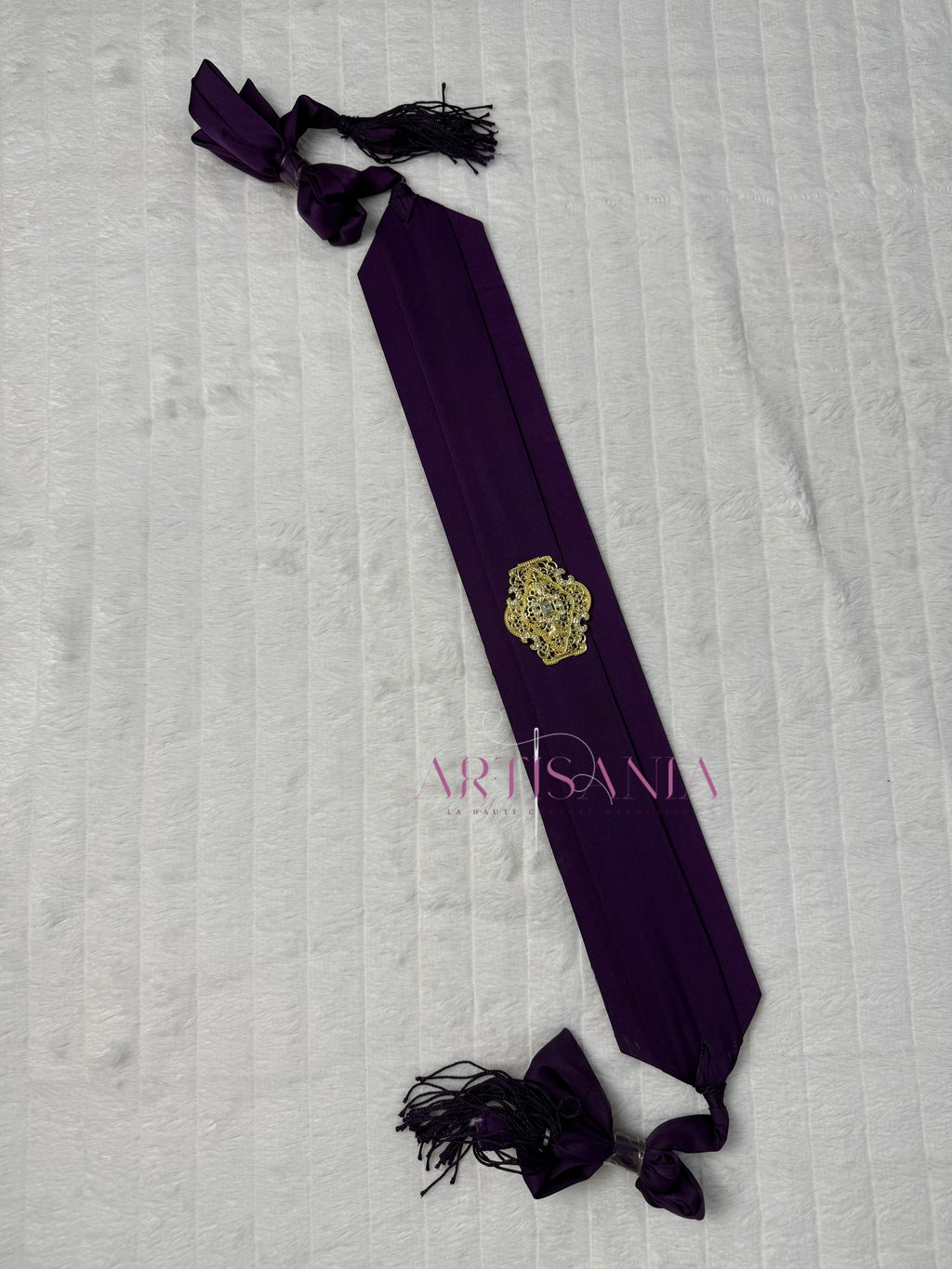 Nos ceintures en tissu avec broche ✨