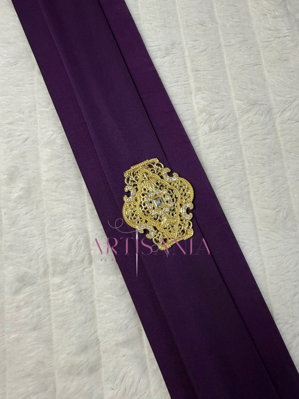 Nos ceintures en tissu avec broche ✨