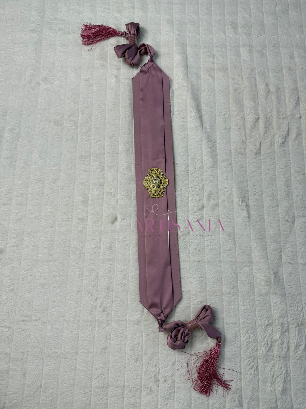 Nos ceintures en tissu avec broche ✨