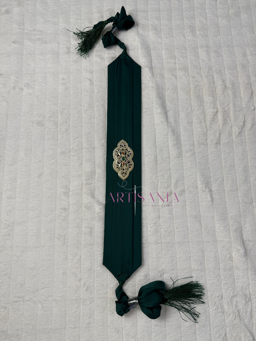 Nos ceintures en tissu avec broche ✨