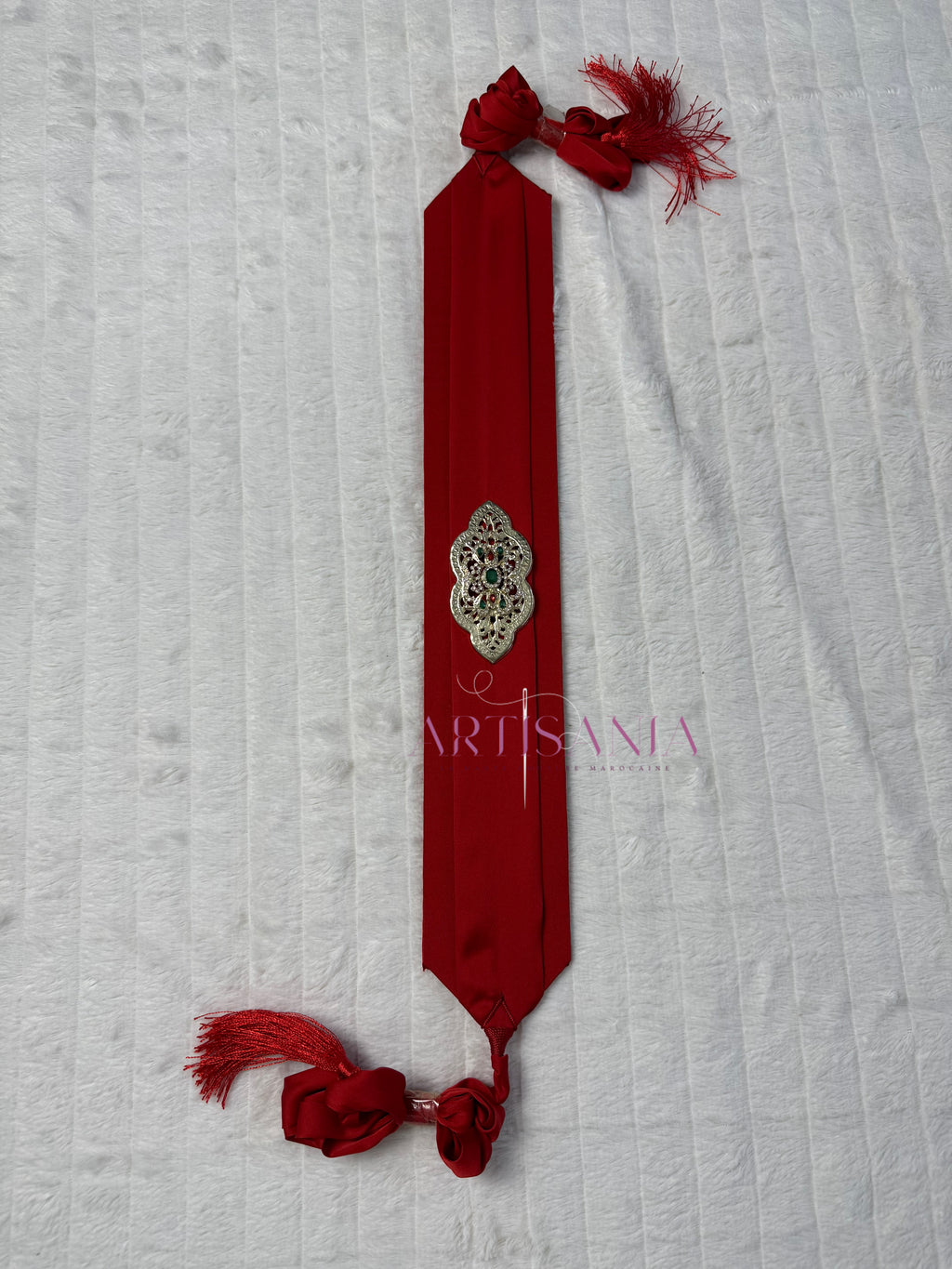 Nos ceintures en tissu avec broche ✨