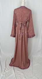 Caftan marocain modèle "Najwa" - tissu Kamkha collection Été 2026 ☀️