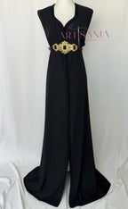 Caftan marocain avec cape modèle Ihsanne – Élégance et légèreté