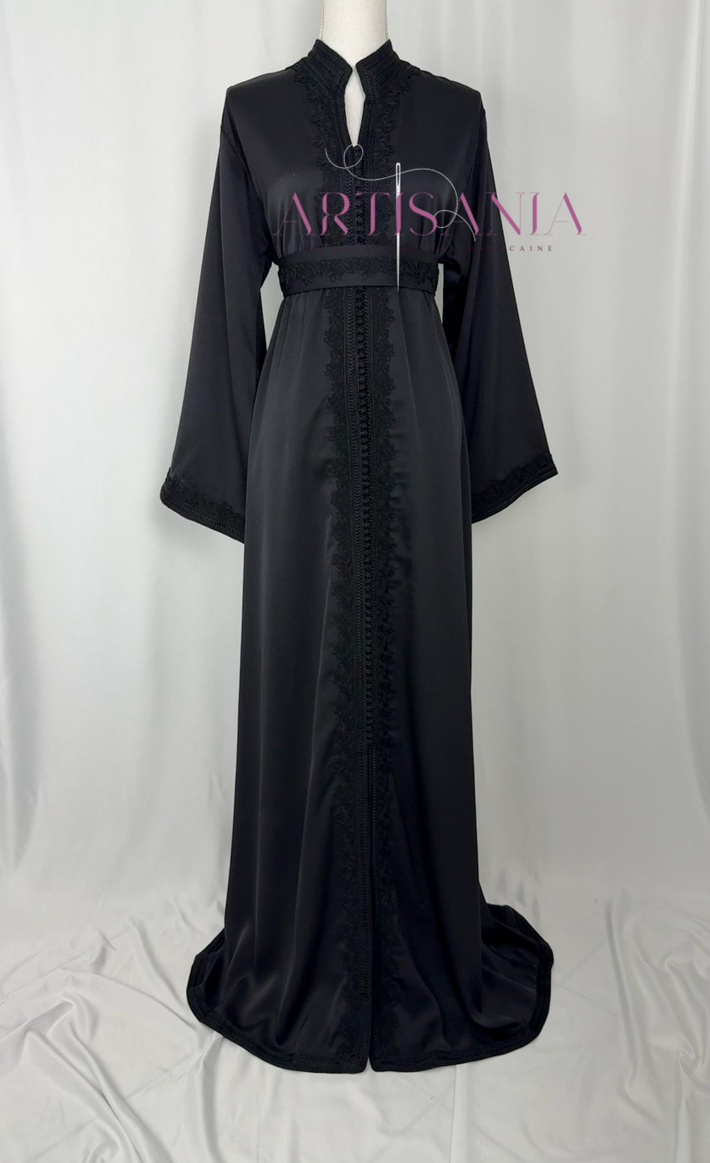 Caftan marocain  en drap de soie - modèle Nour🪡
