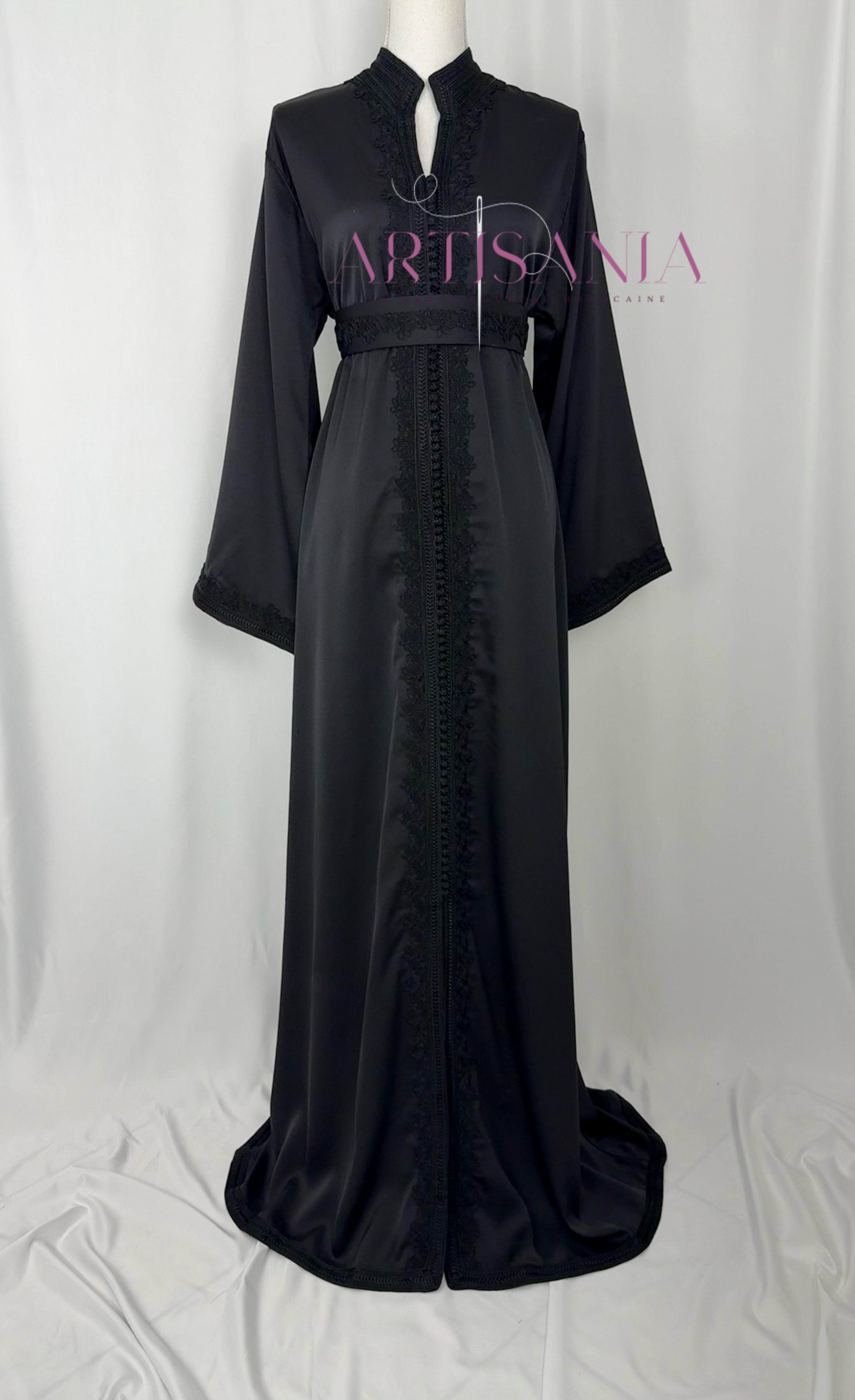 Caftan marocain  en drap de soie - modèle Nour🪡