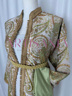 Kimono court - brocard de luxe 💚✨