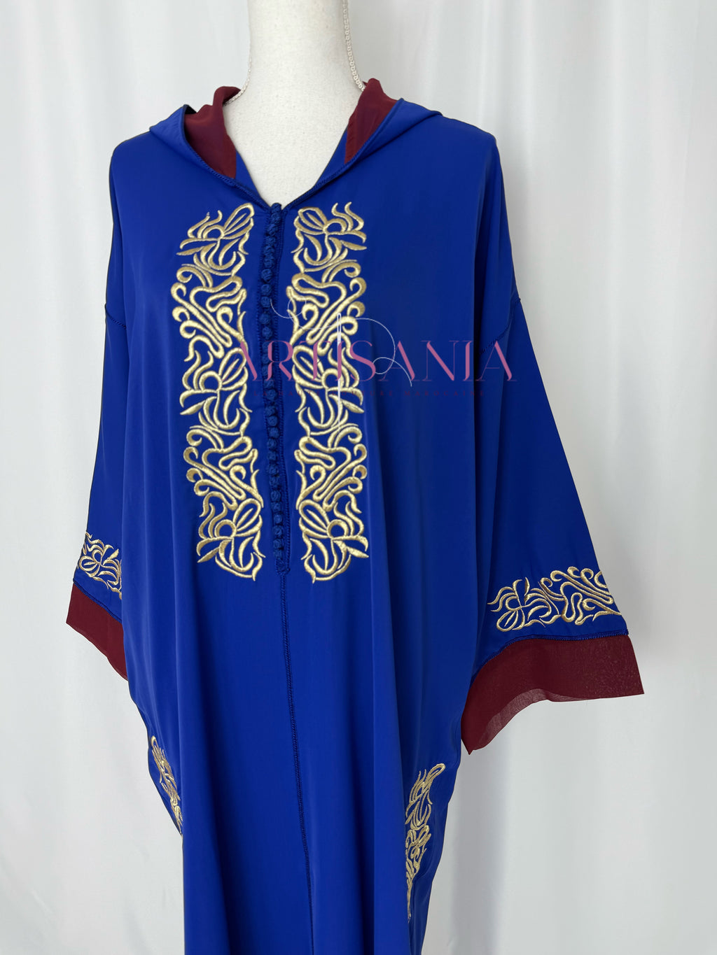 Jellaba marocaine une pièce - modèle Layal
