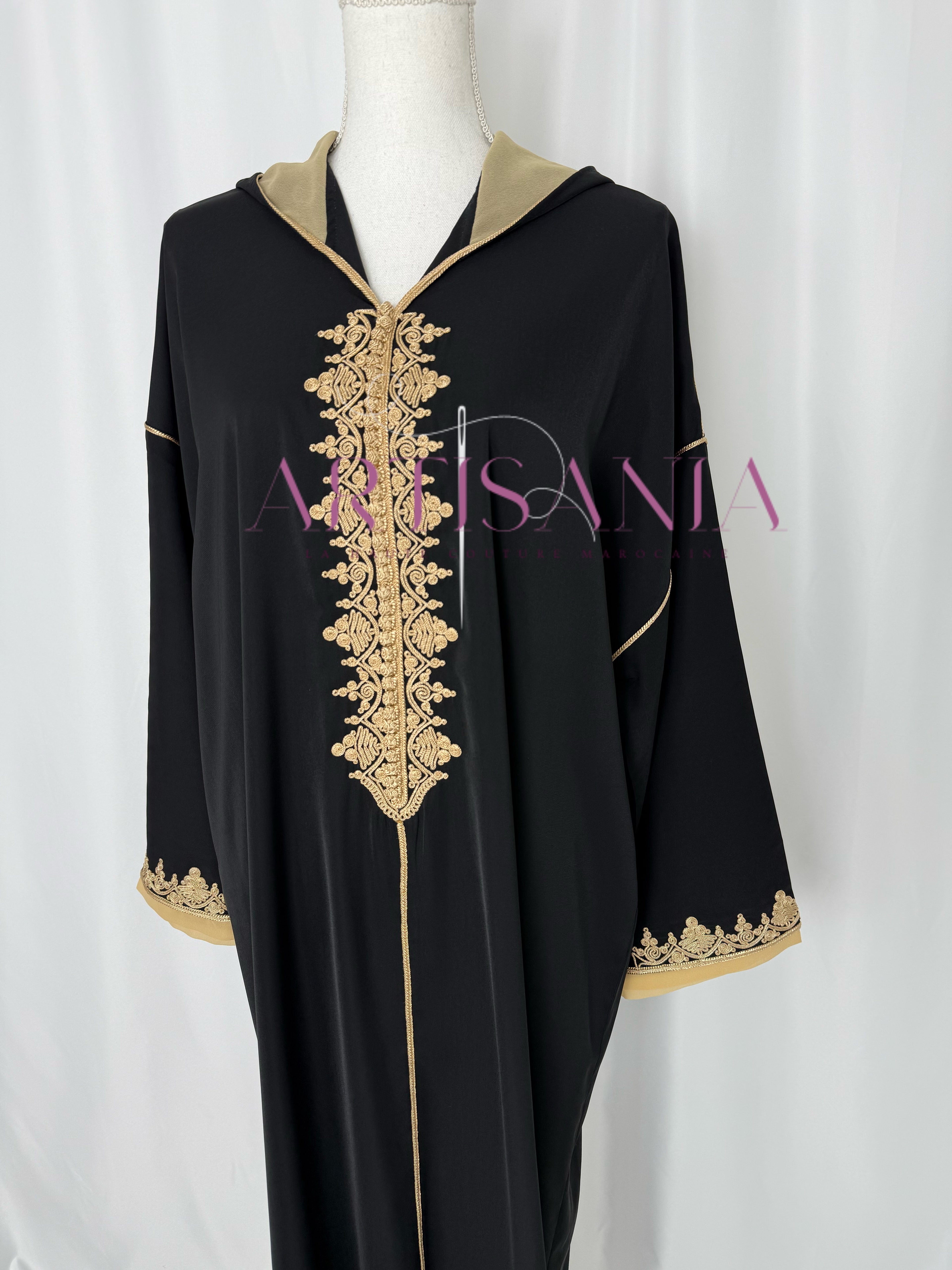 Jellaba marocaine une pièce - modèle Layal