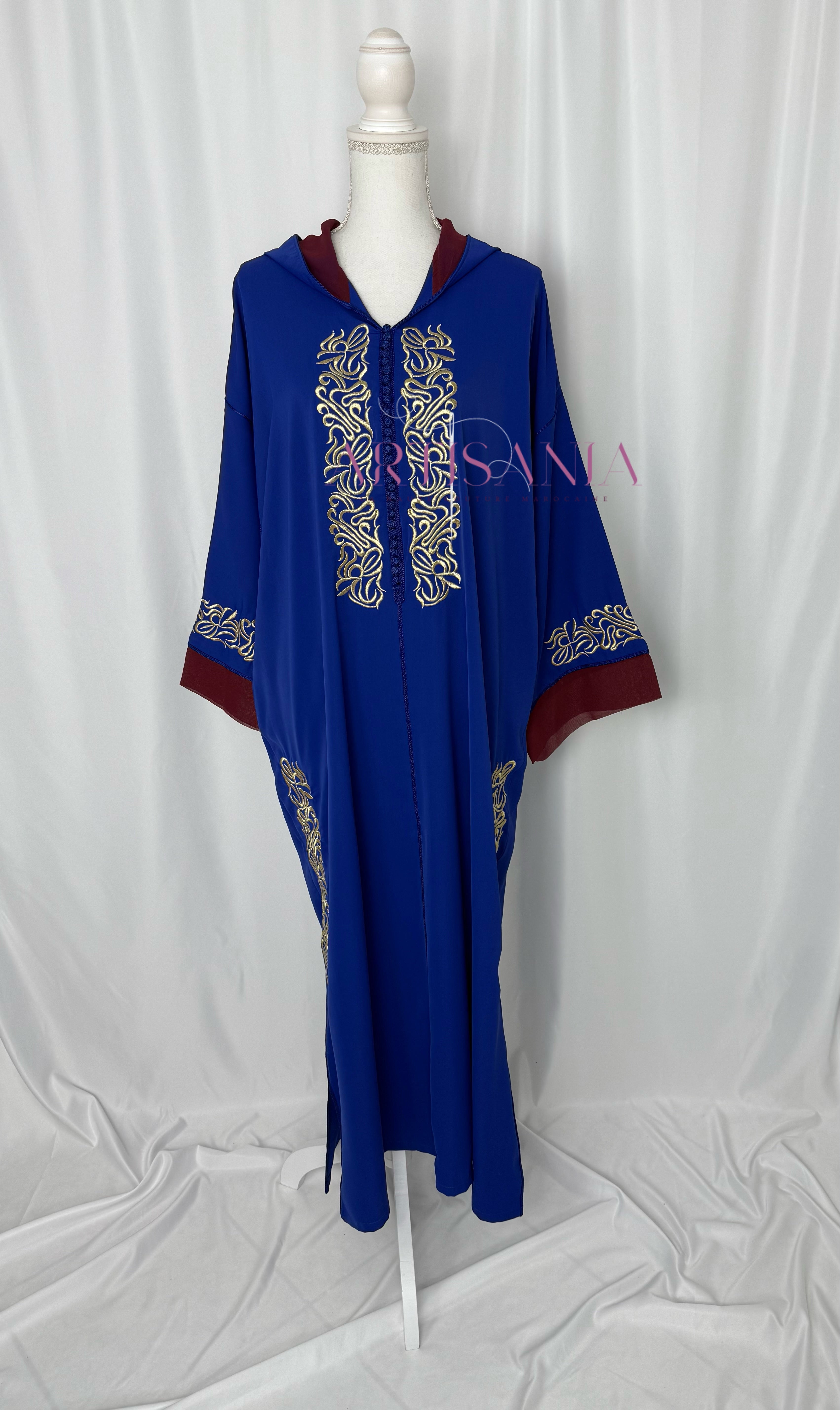 Jellaba marocaine une pièce - modèle Layal