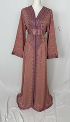 Caftan marocain modèle "Najwa" - tissu Kamkha collection Été 2026 ☀️