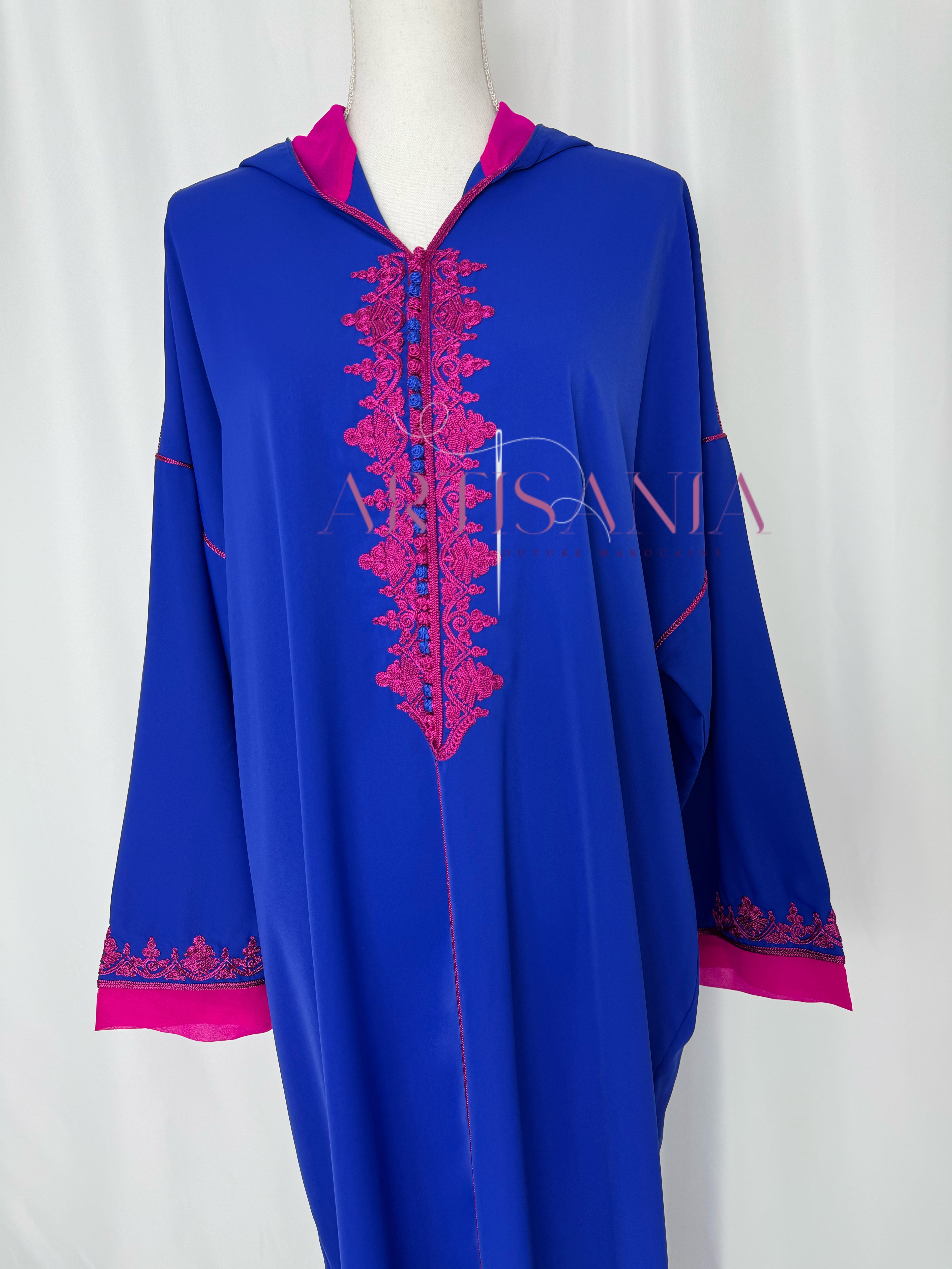 Jellaba marocaine une pièce - modèle Layal
