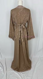 Caftan marocain modèle "Najwa" - tissu Kamkha collection Été 2026 ☀️